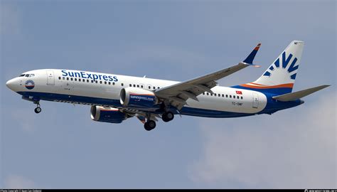 TC SMF SunExpress Boeing 737 8 MAX Photo By Kaan Can Ozdemir ID