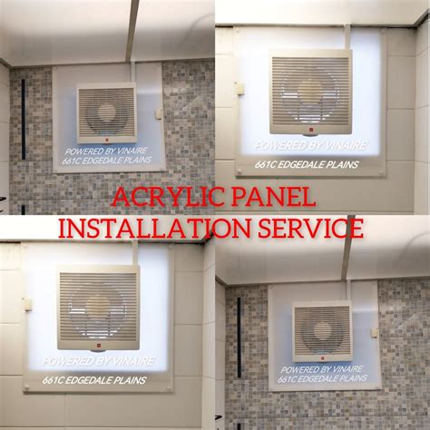 Kdk Whpct Ventilation Fan Installation Furniture Home Living