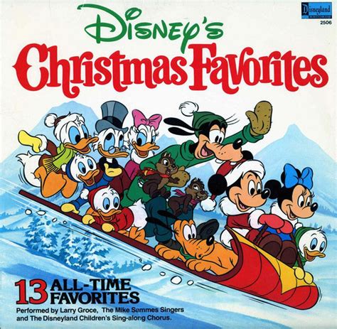 Disney S Christmas Favorites Vinyl Record Lp Album Vg Larry Groce The