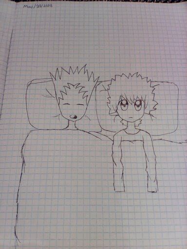 My Drawing Of Gon And Killua Hunter X Hunter Amino