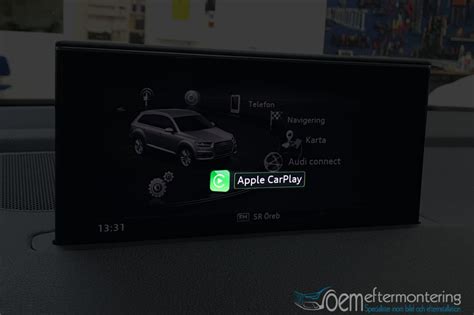 Aktivera Av Carplay Andriod Auto I Audi Q Med Mmi Navi Plus