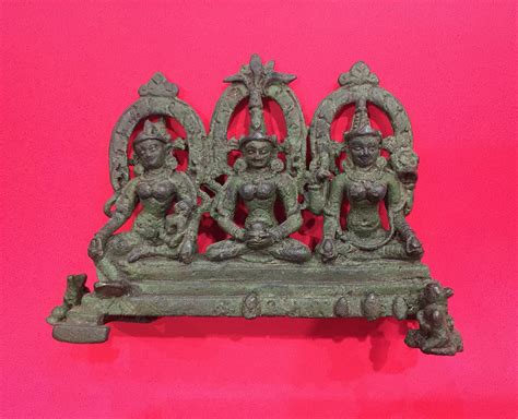 Pala Trinity Ajaya Gallery Indian Sculpture Oriental Art Gallery