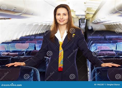 Stewardess Royalty Free Stock Photo 69041889