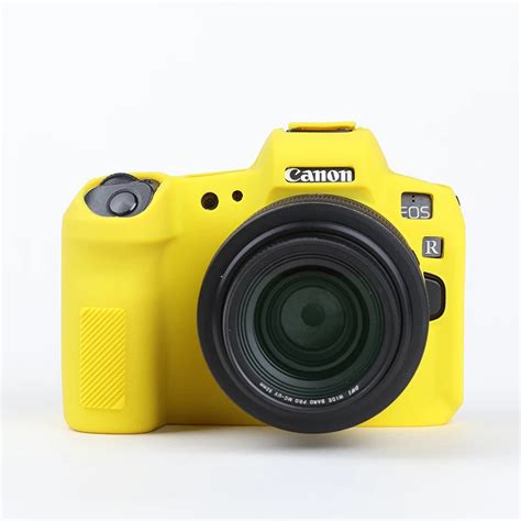 Eos R6 Jaune Housse De Protection En Caoutchouc Pour Appareil Photo Canon étui En Silicone