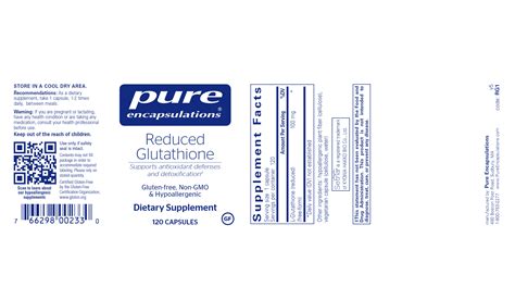 Glutathione Reduced Glutathione 100 Mg 120 Capsules Biotype Nutrients
