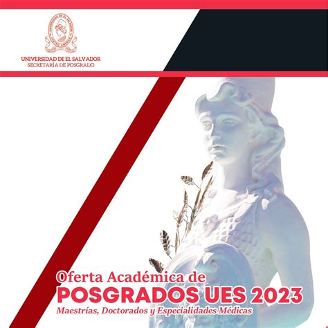 Universidad De El Salvador Ues On Twitter ¡oferta De Posgradosues