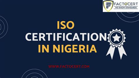 ISO Certification In Nigeria No 1 Best ISO Consultant In Nigeria