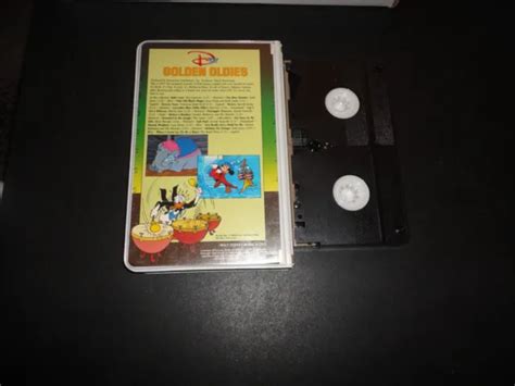 Disney Golden Oldies Vhs 1984 Disney Dtv Animated Music White