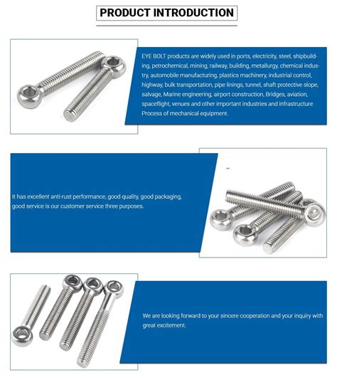 Fasteners Stainless Steel Din Hex Bolt Nut Carriage Bolt Din