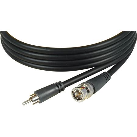 Connectronics B P Premium BNC Male To RCA Male Flexible Video Cable 3