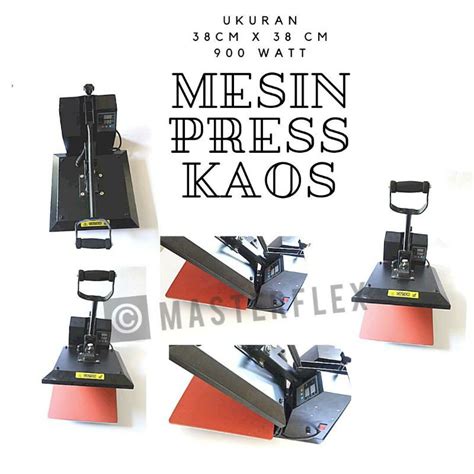 Jual Mesin Press Kaos Hot Press Pemanas Sablon Baju Ukuran Cm X Cm Shopee Indonesia