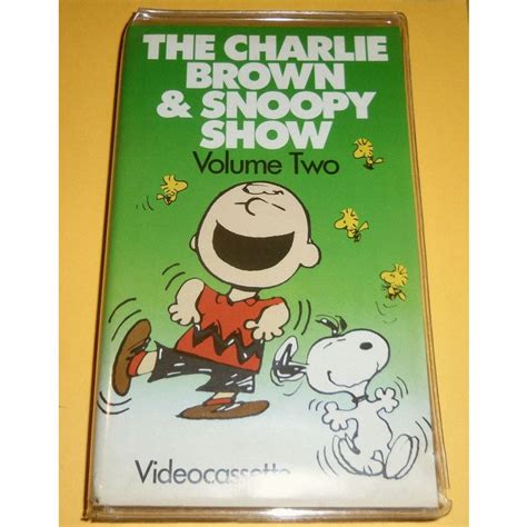 The Charlie Brown And Snoopy Show Volume Two Vhs Video Guc 9780804302760