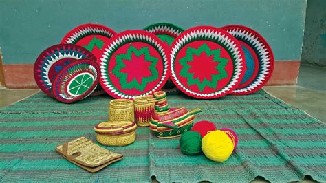 The Art Of Weaving Beautiful Baskets From Sikki And Kans Grass