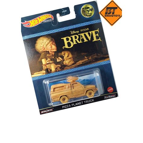 Hot Wheels Pizza Planet Truck Disney Pixar Brave Premium Shopee Brasil