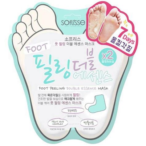 Soprise Foot Peeling Double Essence Mask и 1 интенсивная маска-пилинг ...