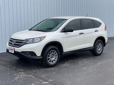 Used 2014 Honda CR V LX 4D Sport Utility In Warsaw S2819B Sorg Nissan