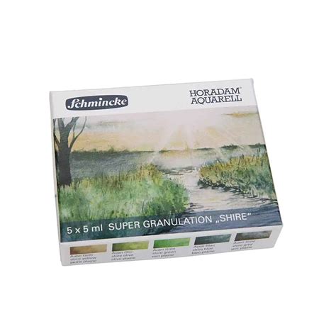 Schmincke Horadam Aquarell Supergranulation Set 5x5 Ml Canvazo