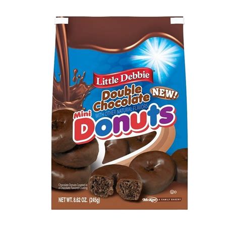 Little Debbie Donuts, Double Chocolate, Mini (8.62 oz) - Instacart