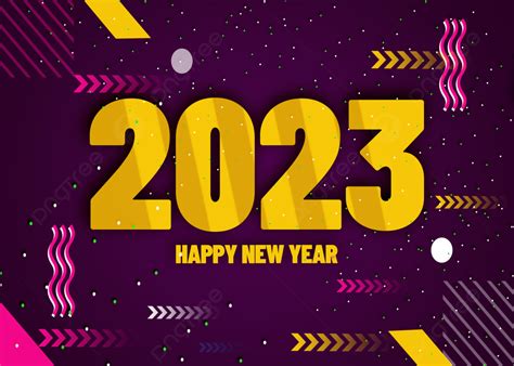 2023 New Year Festival Background With Geometric Lines 2023 New Year