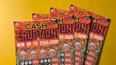 Cash Eruption Scratch Offs From The Florida Lottery Youtube