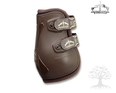 Veredus Pro Jump Velcro Takajalansuojat Brown Kotielaintarvike Fi