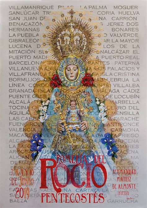 Cartel De La Romer A Del Roc O De La Hermandad Matriz Rocio