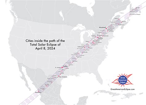 Eclipse Maps - Rochester Total Solar Eclipse 2024