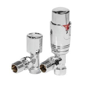 Reina Modal Angled Bronze TRV Valve Set