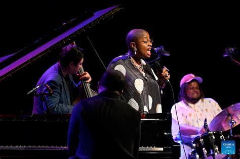 Cecile Mclorin Salvant Performs At Opening Evening Of Skopje Jazz