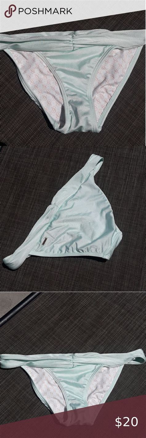 Victoria S Secret Mint Bikini Cheek 5 20 Cheeky Bikinis Bikinis Mint Bikini