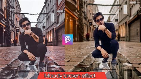 How To Edit Moody Brown Effect Tutorial Lightroom Picsart Editing