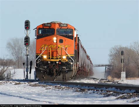 Railpicturesnet Photo Bnsf 7695 Bnsf Railway Ge Es44dc At Hawley