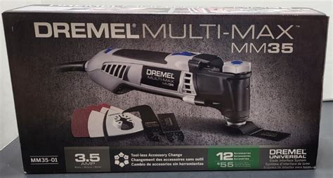 New Dremel Multi Max Mm Corded Oscillating Multi Tool Kit