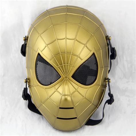 Steelmaster Spider Man Full Face Mask Shock Resistance Field Person Cs