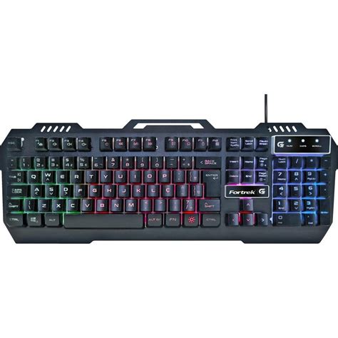 Teclado Gamer Acer Nitro Tkl Rgb Membrana Abnt Usb Nkw Faz A Boa