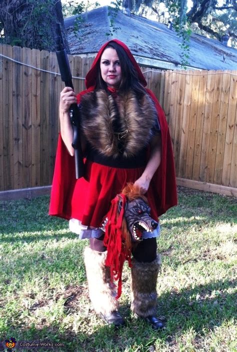 Red Riding Hood Wolf Hunter Costume