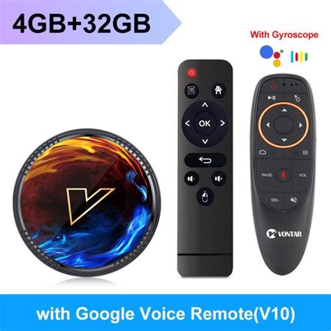 4gb32gb G10s VONTAR-Décodeur TV H1 Android 12 Allwinner H618 Façades ...