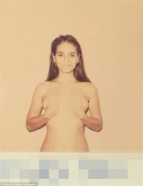 Caitlin Stasey Posts Topless Shot After Refusing To Pose Naked For