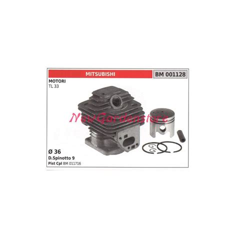 Segments De Cylindre De Piston Mitsubishi D Broussailleuse Moteur T