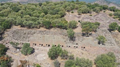 Aigai Antik Kenti 2022 Yılı Arkeolojik Kazı Çalışmaları Haziran Dönemi