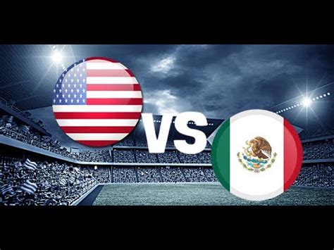 Concacaf Nations League Finale Usa Vs Mexiko Highlights Youtube