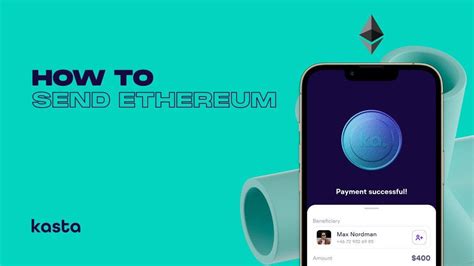 How To Send Ethereum As Payment