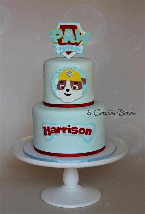 Paw Patrol Rubble Cake - Decorated Cake by Love Cake - CakesDecor