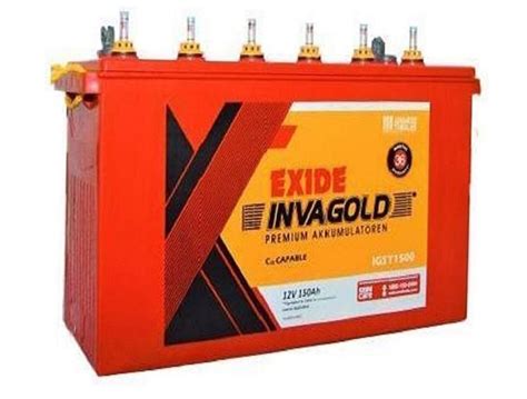 Exide Inva Gold Igst Ah Tubular Inverter Battery At