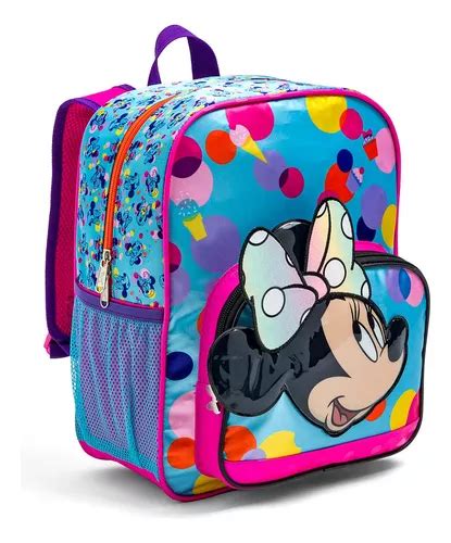 Mochila Escolar Primaria Minnie Mouse Backpack Ruz Env O Gratis