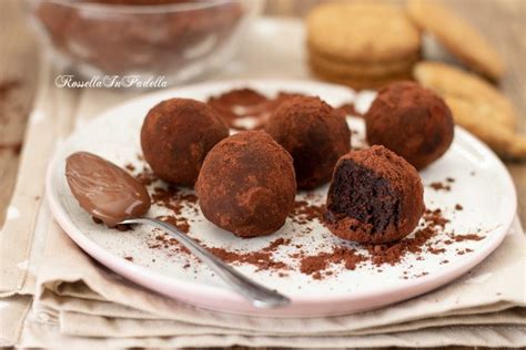 Tartufi Alla Nutella Ricetta Veloce Senza Cottura Golosissimi Con La