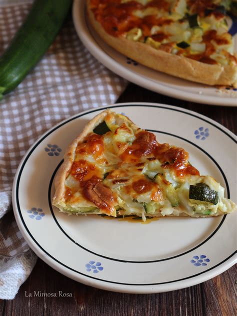 Torta Rustica Con Zucchine Patate E Finta Pasta Sfoglia