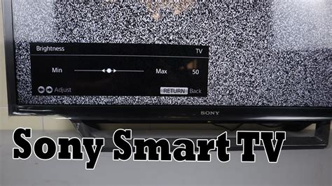 Sony Bravia Smart TV How To Adjust Screen Brightness YouTube