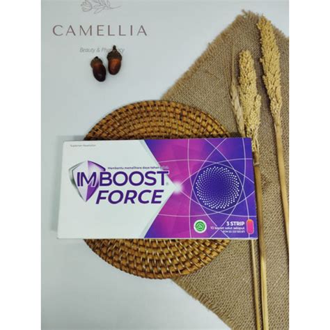 Jual Imboost Force Strip Isi Tablet Memelihara Daya Tahan Tubuh