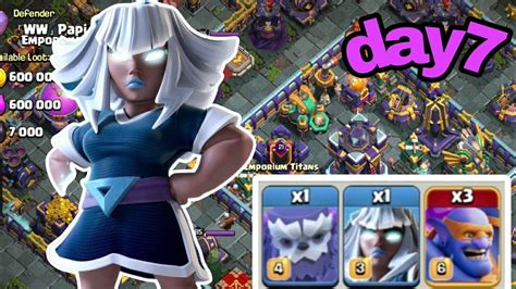 Super Bowler Smash Strategy Th15 Day7 Legend League Attacks Clash Of Clans Youtube